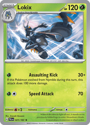 021 Lokix - Paldea Evolved