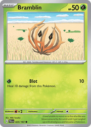 023 Bramblin - Paldea Evolved