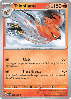 030 Talonflame - Paldea Evolved