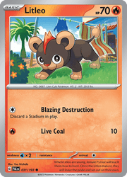 031 Litleo - Paldea Evolved
