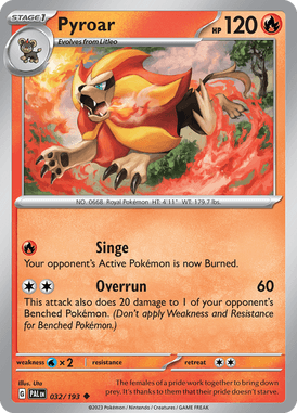 032 Pyroar - Paldea Evolved