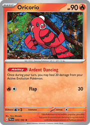 033 Oricorio - Paldea Evolved