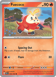 035 Fuecoco - Paldea Evolved