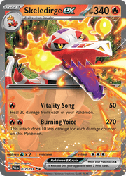 037 Skeledirge ex - Paldea Evolved