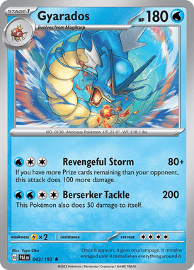 043 Gyarados - Paldea Evolved