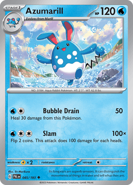 045 Azumarill - Paldea Evolved