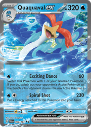 052 Quaquaval ex - Paldea Evolved