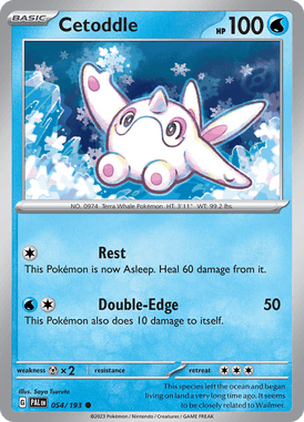 054 Cetoddle - Paldea Evolved