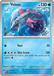 056 Veluza - Paldea Evolved
