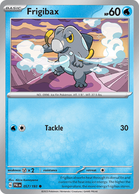 057 Frigibax - Paldea Evolved