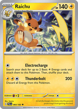 064 Raichu - Paldea Evolved