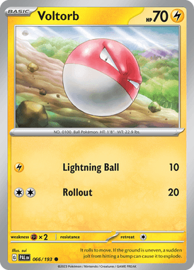 066 Voltorb - Paldea Evolved