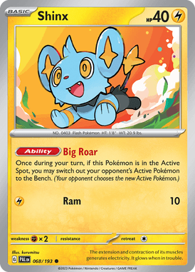 068 Shinx - Paldea Evolved
