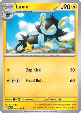 070 Luxio - Paldea Evolved