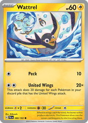 080 Wattrel - Paldea Evolved