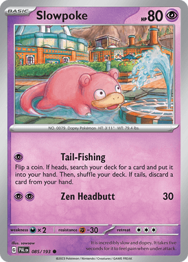085 Slowpoke - Paldea Evolved