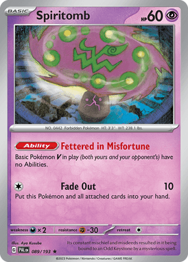 089 Spiritomb - Paldea Evolved