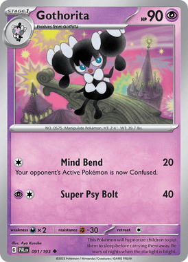 091 Gothorita - Paldea Evolved