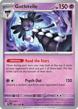 092 Gothitelle - Paldea Evolved
