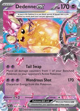 093 Dedenne ex - Paldea Evolved