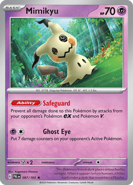 097 Mimikyu - Paldea Evolved