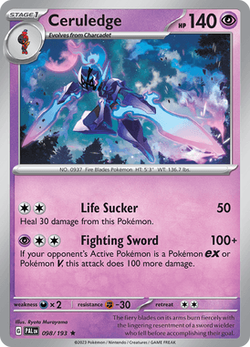 098 Ceruledge - Paldea Evolved
