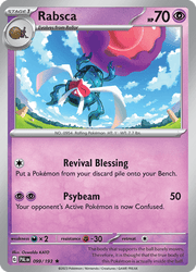 099 Rabsca - Paldea Evolved