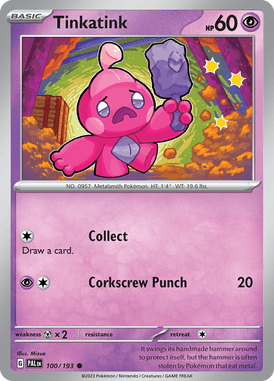 100 Tinkatink - Paldea Evolved