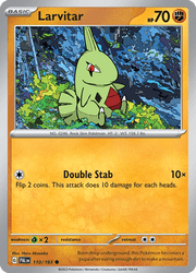 110 Larvitar - Paldea Evolved