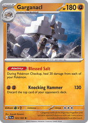 123 Garganacl - Paldea Evolved