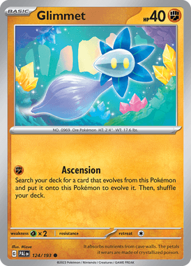 124 Glimmet - Paldea Evolved