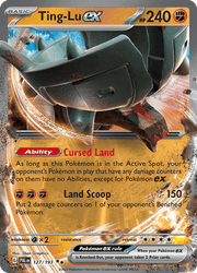 127 Ting-Lu ex - Paldea Evolved