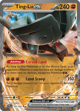 127 Ting-Lu ex - Paldea Evolved