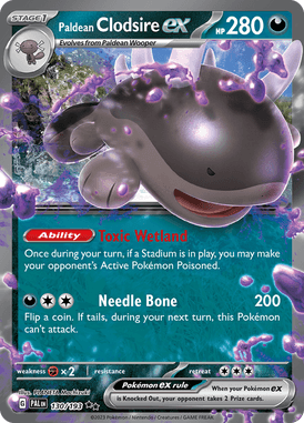 130 Paldean Clodsire ex - Paldea Evolved