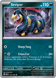 137 Seviper - Paldea Evolved