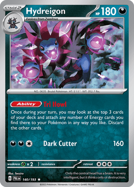 140 Hydreigon - Paldea Evolved