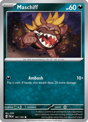 141 Maschif f - Paldea Evolved