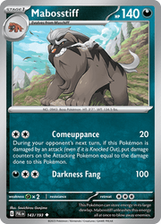 143 Mabosstif f - Paldea Evolved