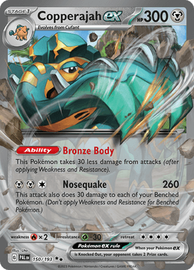 150 Copperajah ex - Paldea Evolved