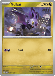 152 Noibat - Paldea Evolved