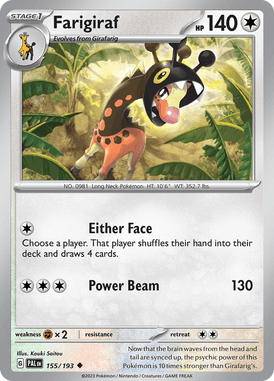 155 Farigiraf - Paldea Evolved