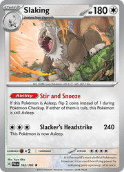 162 Slaking - Paldea Evolved