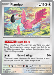 170 Flamigo - Paldea Evolved