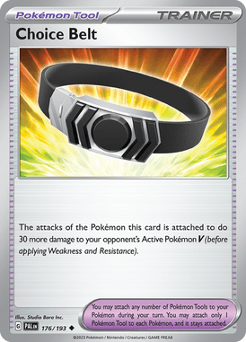 176 Choice Belt - Paldea Evolved