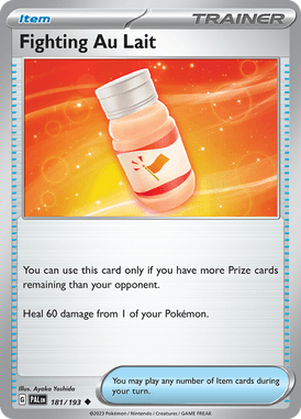 181 Fighting Au Lait - Paldea Evolved