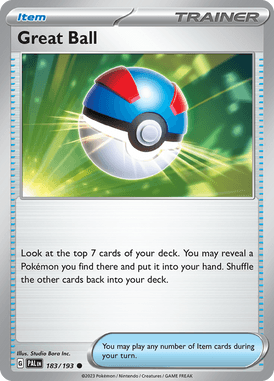 183 Great Ball - Paldea Evolved