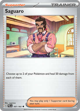 187 Saguaro - Paldea Evolved