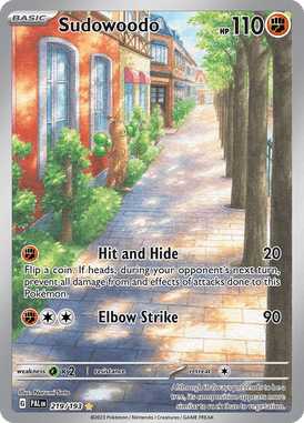 219 Sudowoodo - Paldea Evolved