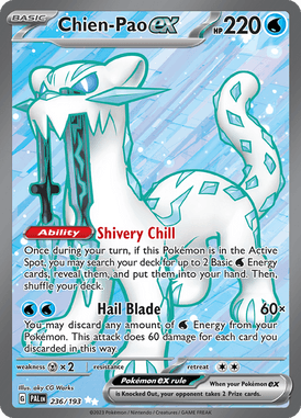 236 Chien-Pao ex - Paldea Evolved