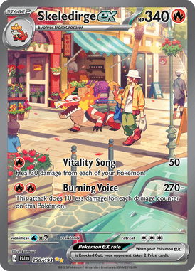 258 Skeledirge ex - Paldea Evolved